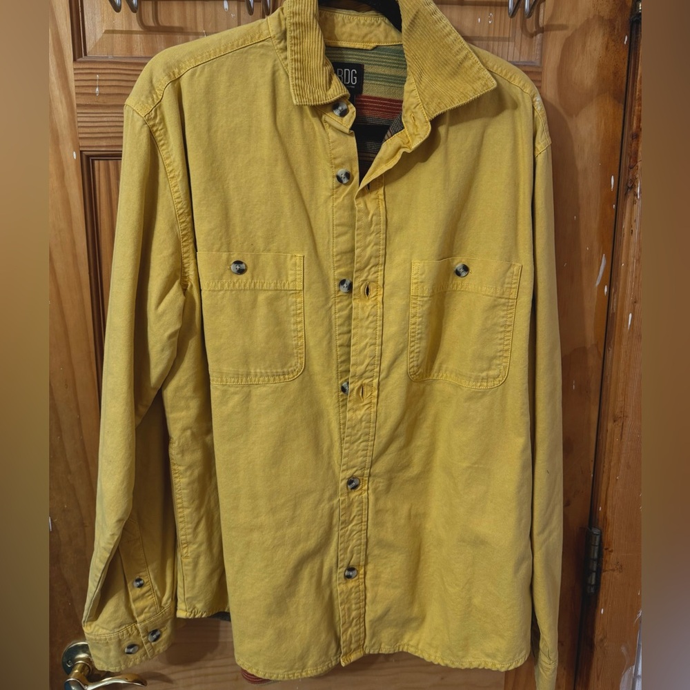 urban outfitters BDG corduroy button up shacket size small